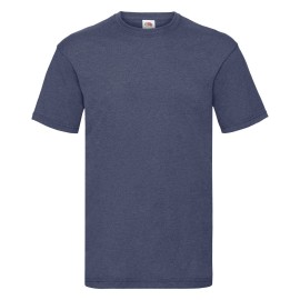 Fruit of the Loom, Valueweight, muška pamučna majica kratkih rukava, retro melirana teget, 2XL