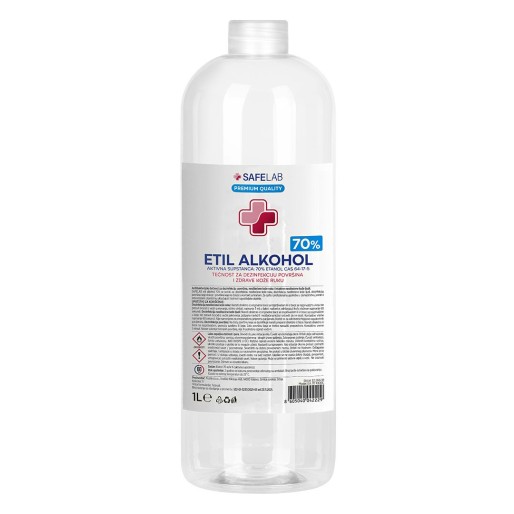 ETIL ALKOHOL 70% 1000C, transparent