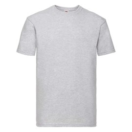 Fruit of the Loom, Super Premium, Men's Cotton T-shirt, Ash Gray, L