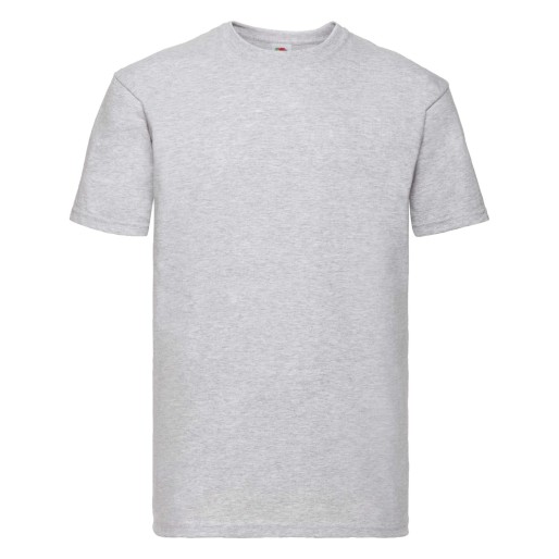Fruit of the Loom, Super Premium, muška pamučna majica kratkih rukava, pepeljasto siva, L