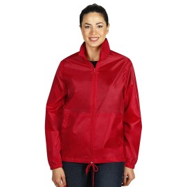 RIVER, unisex windbreaker, red