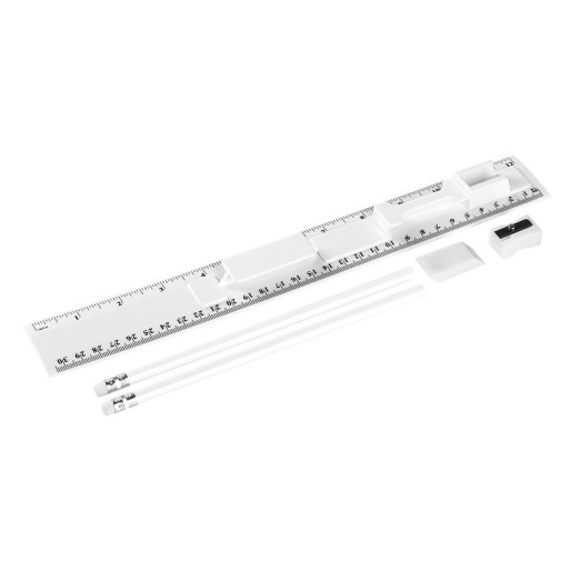 REMY, set za pisanje i crtanje, beli