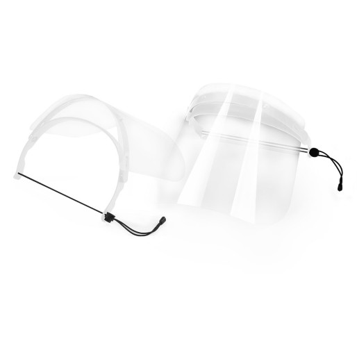 VIZPRO, face shield, white