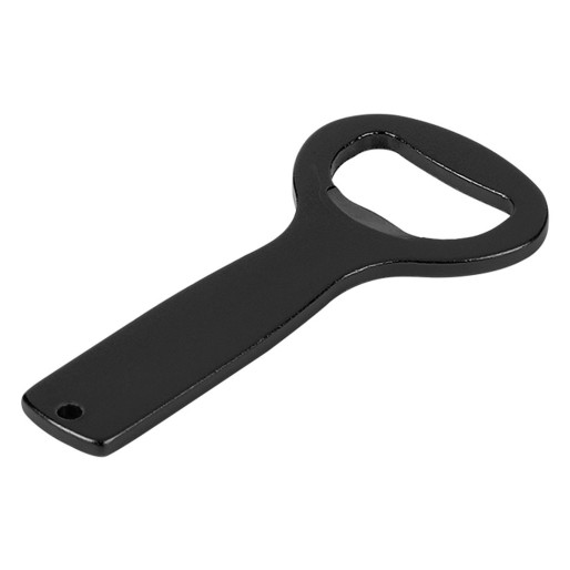 HOMER, aluminium bottle opener, black