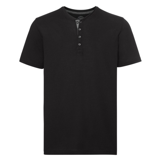 Men's Henley HD T Russell Europe