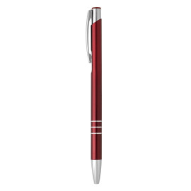 OGGI SLIM, metal ball pen, red