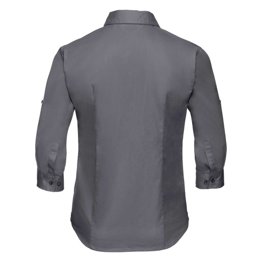 RUSSELL ženska košulja sa rukavima na namotavanje ROLL SLEEVE TWILL