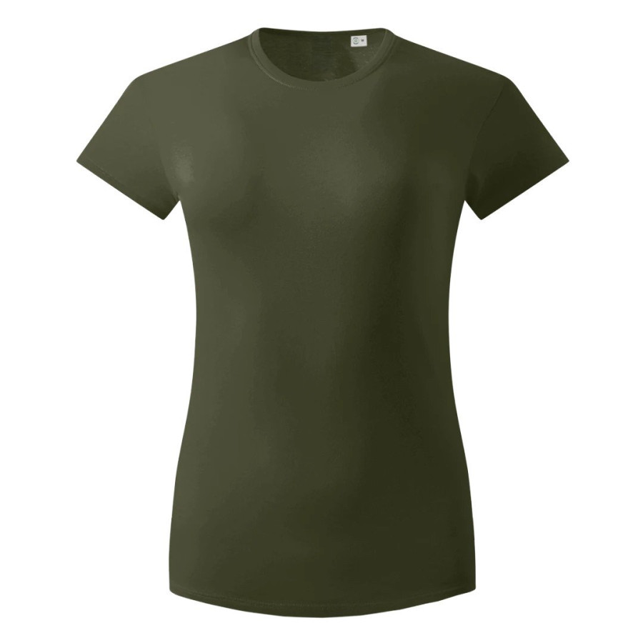 TERRA LADY, organic cotton t-shirt, 150 g/m2, olive