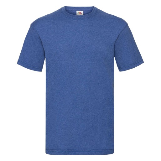 Fruit of the Loom, Valueweight, Men's Cotton T-shirt, Retro Ash Royal, 3XL