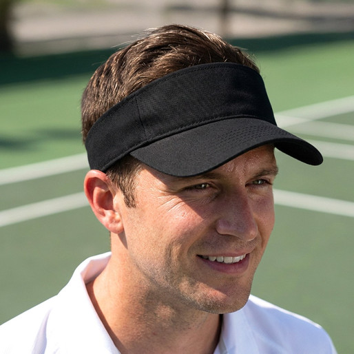 CABRIO, vizir kačket, crni