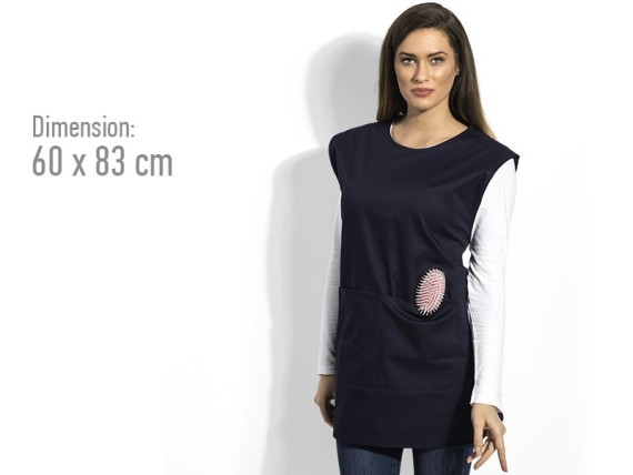 GARSON, Pullover apron, navy blue