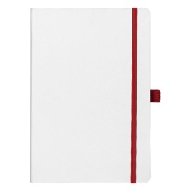 CODE WHITE, a5 notebook, red