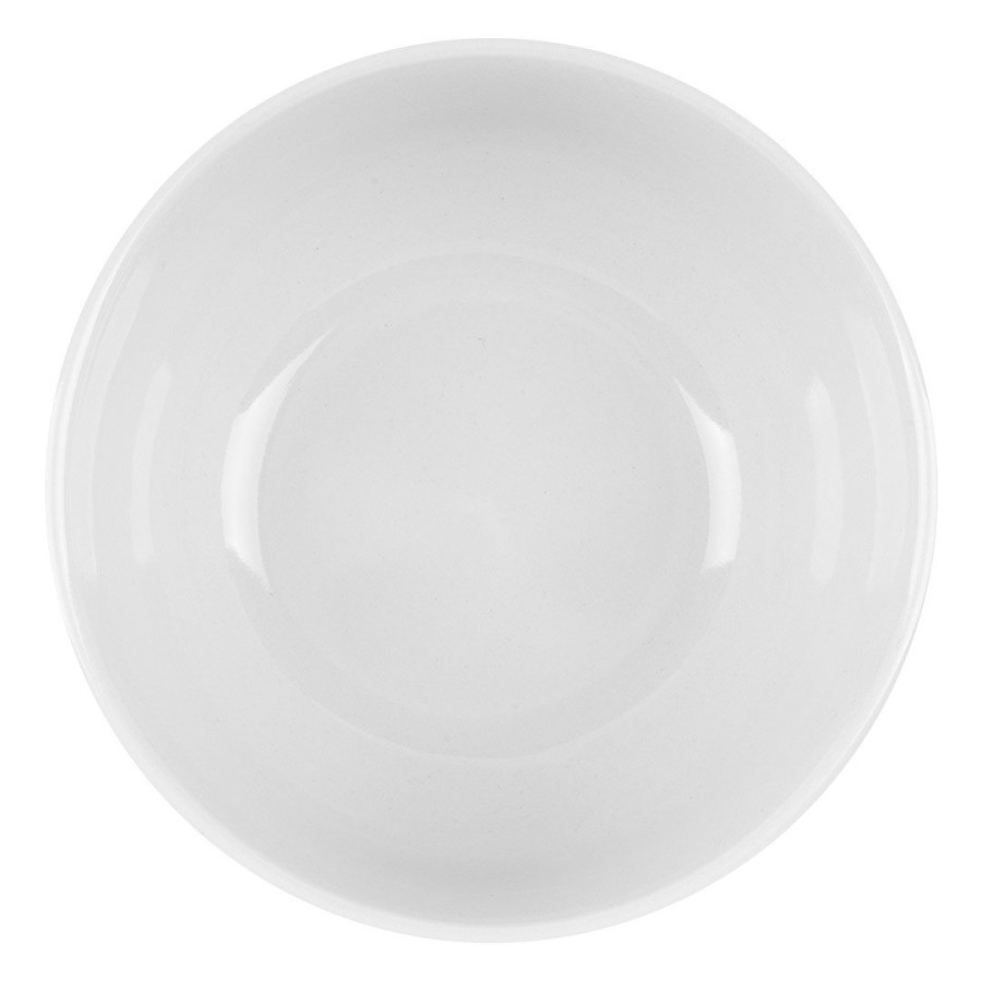 BONANZA, stoneware bowl, 440 ml, white