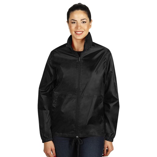 RIVER, unisex windbreaker, black