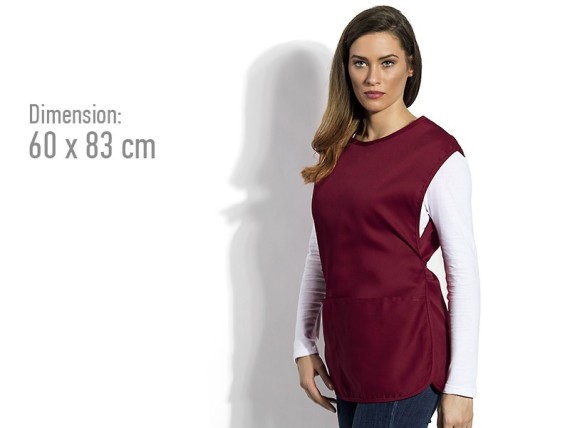 GARSON, Kecelja na navlačenje, bordo