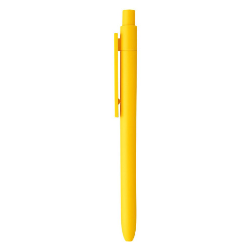 AVA, plastic ball pen, yellow