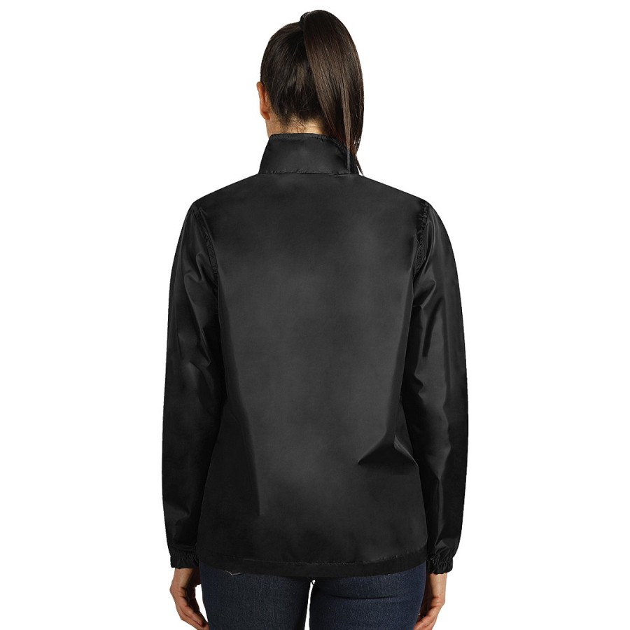 RIVER, unisex windbreaker, black