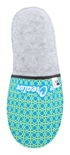 CreaFelt Slip custom RPET slippers