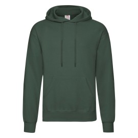 Fruit of the Loom, Classic Hooded Sweat, Men's Hooded Classic Hoodie, Forest Green, 2XL
