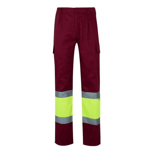 VL POSEIDON. Two-tone multi-pocket twill trousers (210g/m²), in cotton (20%) and polyester (80%)