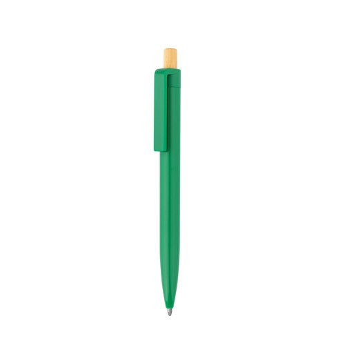 ZARA. Recycled ABS (100% rABS) ballpoint pen with bamboo button