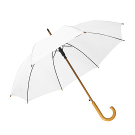 CLASSIC, umbrella with automatic opening, white
