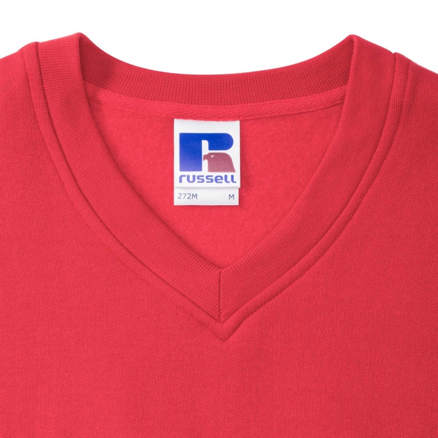 RUSSELL sweatshirt In a neckline