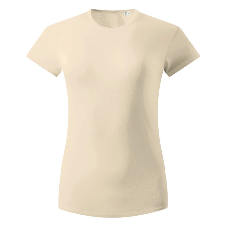TERRA LADY, organic cotton t-shirt, 150 g/m2, beige
