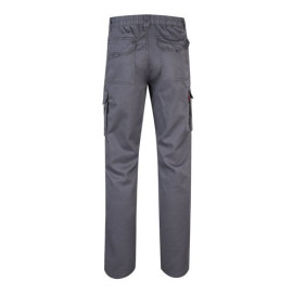 VL PAN. Multi-pocket stretch trousers (290g/m²), in cotton (46%), EME (38%) and polyester (16%)