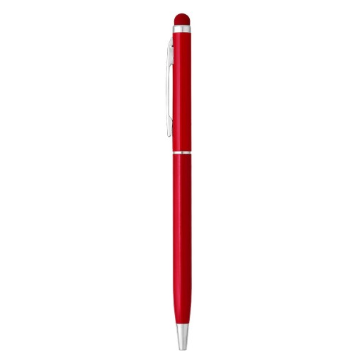 ALBERGO, metal "touch" ball pen, red