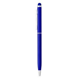 ALBERGO, metal "touch" ball pen, blue