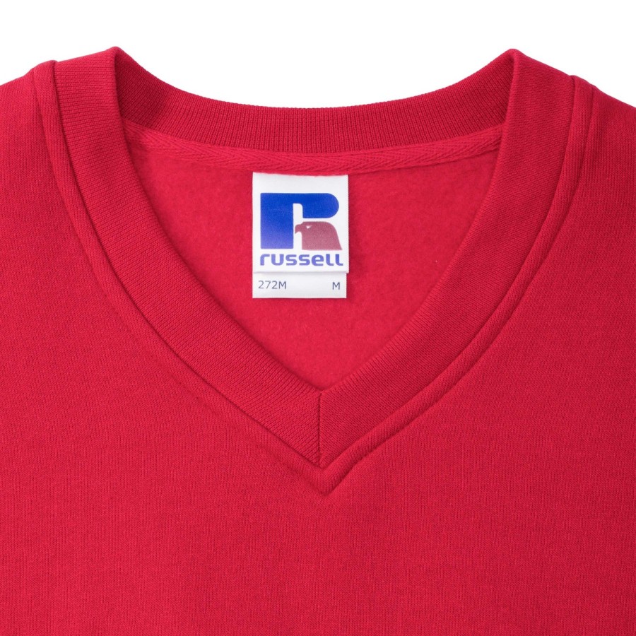 RUSSELL sweatshirt In a neckline