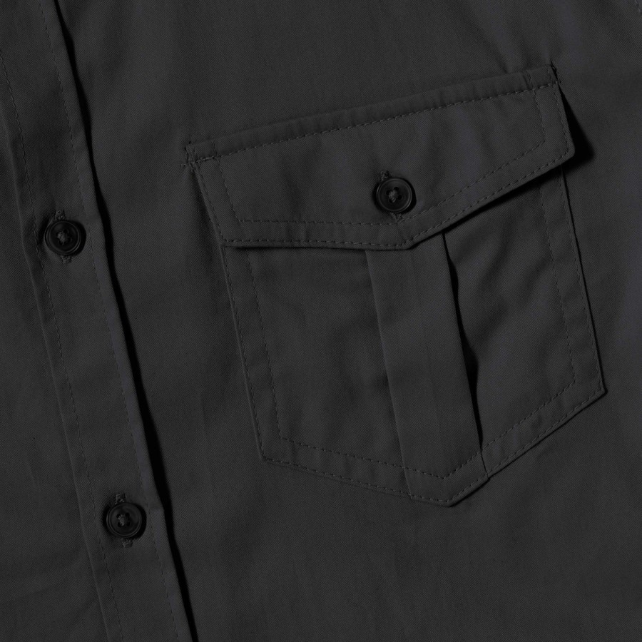 RUSSELL men's shirt with sleeves rolled up ROLL SLEEVE TWILL