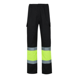 VL POSEIDON LARGE. Dvobojne pantalone od kepera sa više džepova (210g/m²), od pamuka (20%) i poliestera (80%)