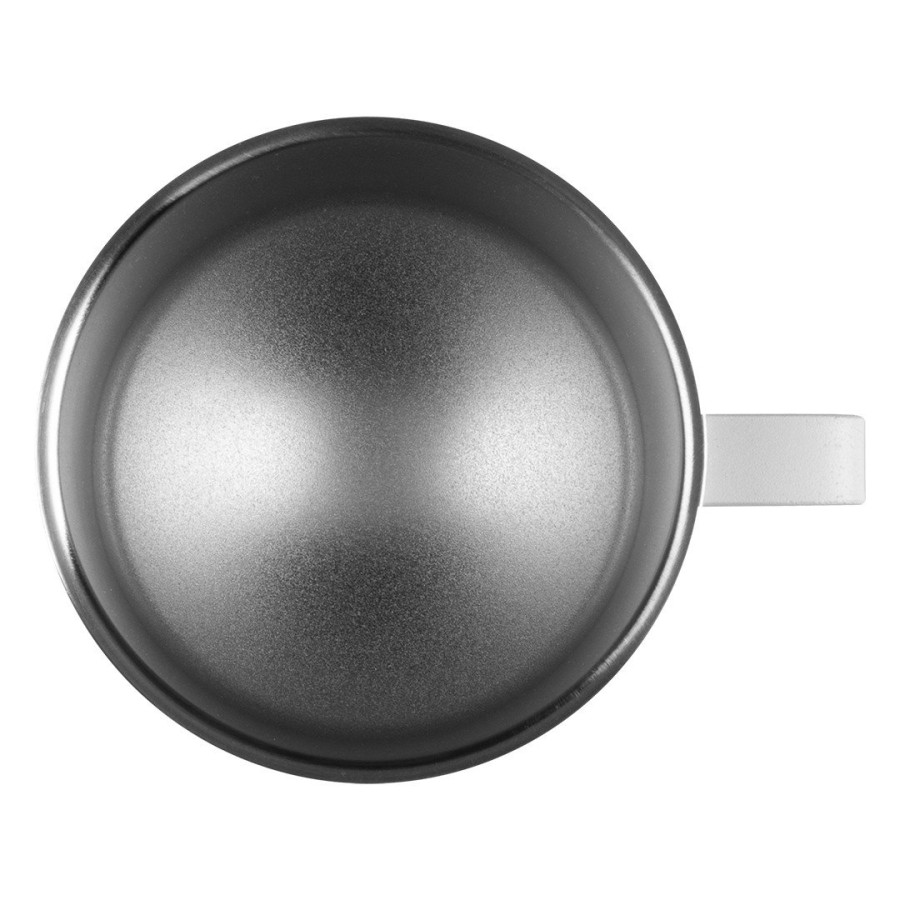 KAVA, double wall metal mug, 180 ml, white