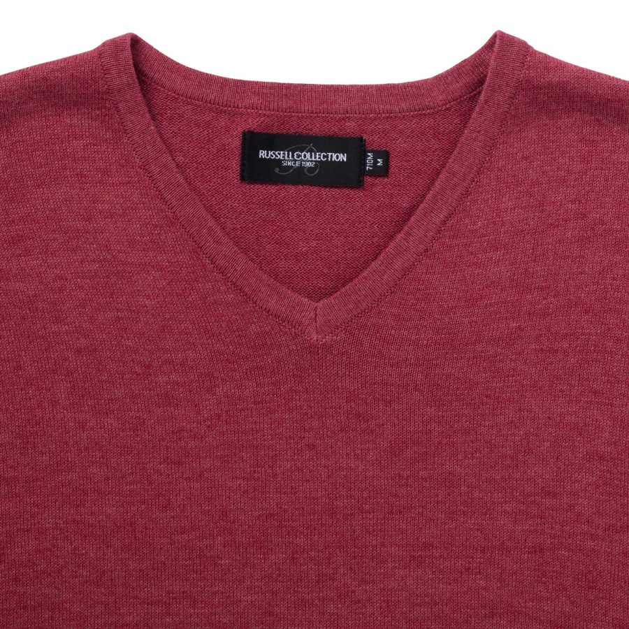 Men's Hooded V-neck Sweater