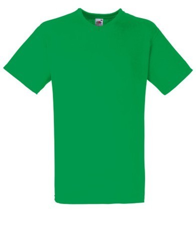 Fruit of the Loom, Valueweight, Men's Cotton Short Sleeve T-shirt and V-neck, kelly green, 3XL