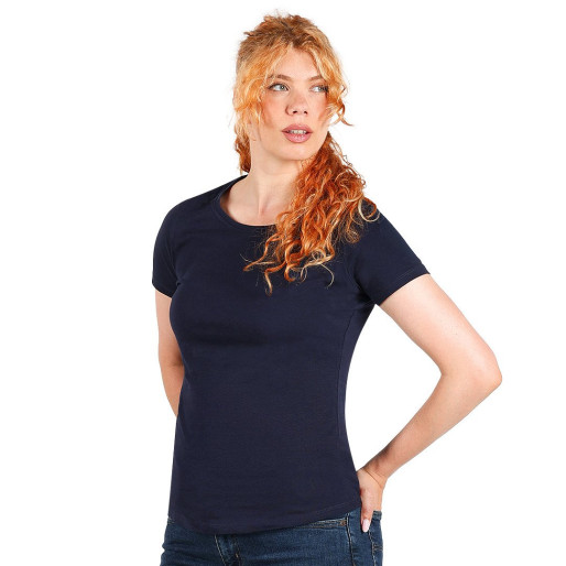 PREMIUM LADY 180, women`s t-shirt, 180 g/m2, blue