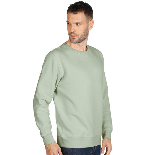 ABSOLUT, organic cotton sweatshirt, 280 g/m2, olive