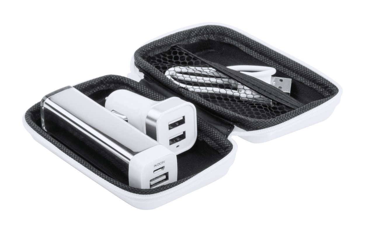 Nacorap, USB punjač i pomoćna baterija-power bank set