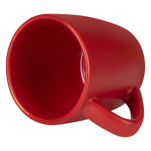 LUNA MINI, stoneware mug, 220 ml, red