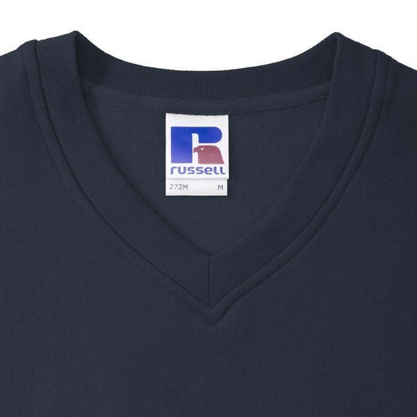 RUSSELL sweatshirt In a neckline