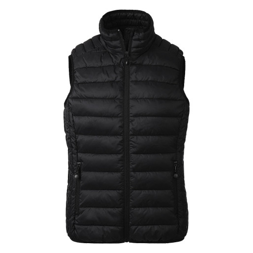RINO VEST WOMEN, light padded bodywarmer, black