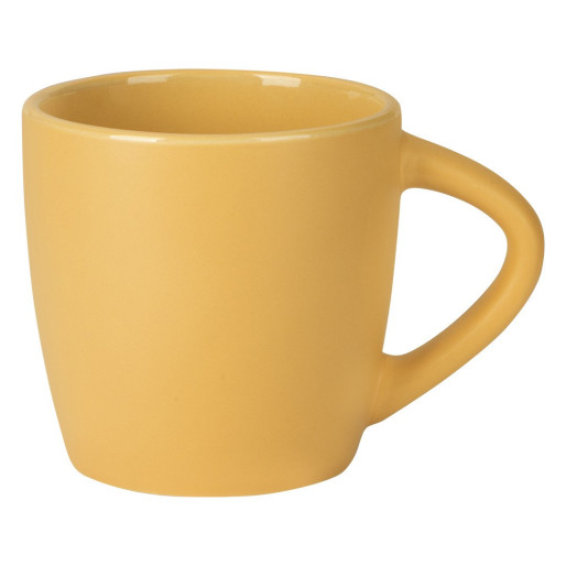 LUNA MINI, stoneware mug, 220 ml, light yellow