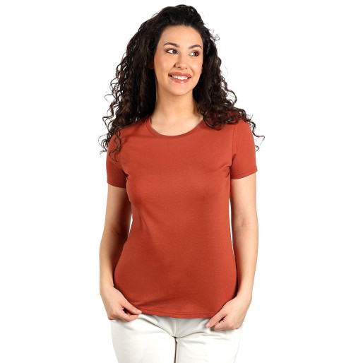 TERRA LADY, organic cotton t-shirt, 150 g/m2, caramel