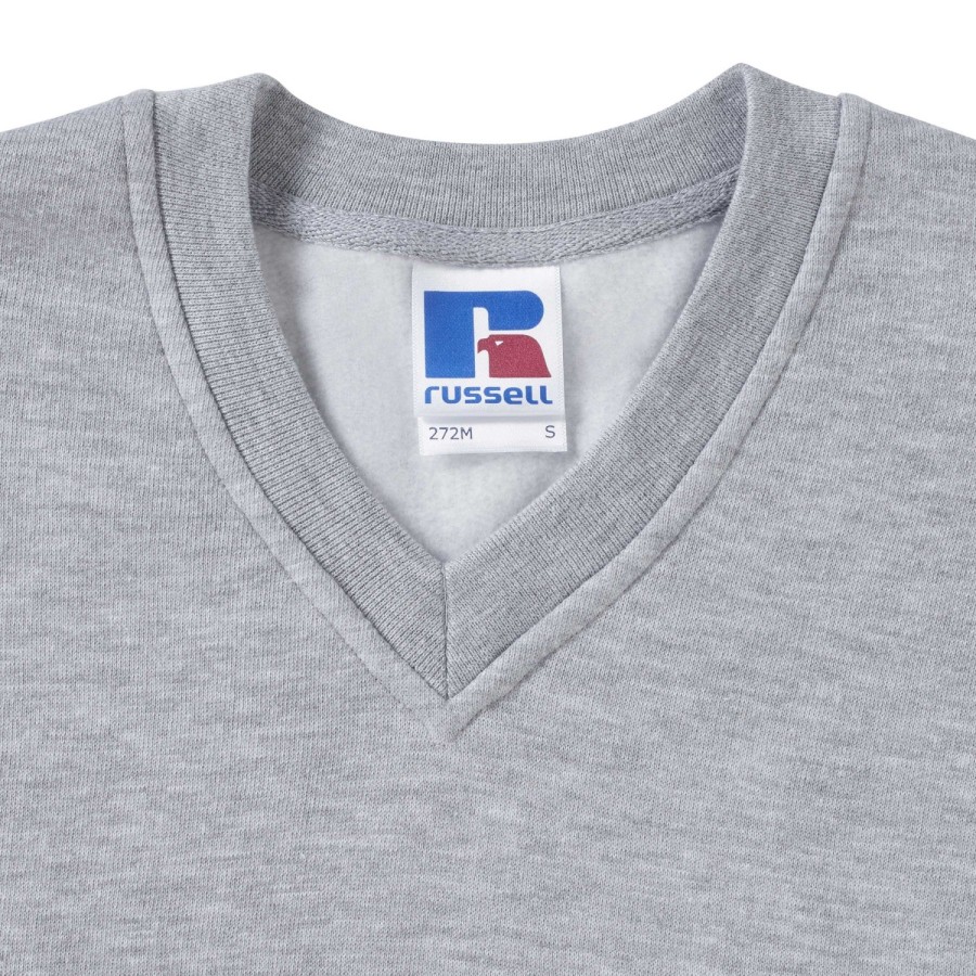 RUSSELL sweatshirt In a neckline