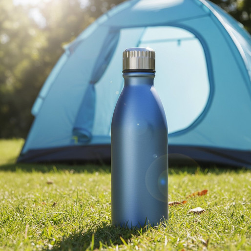 NECTAR, water bottle, 600 ml, metallic blue