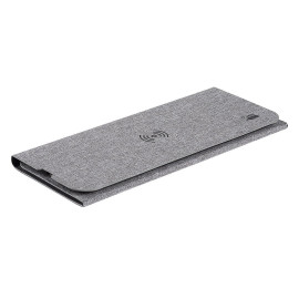 TWIST PAD, mouse pad and wireless charger, 15w, gray