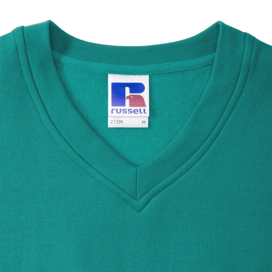 RUSSELL sweatshirt In a neckline