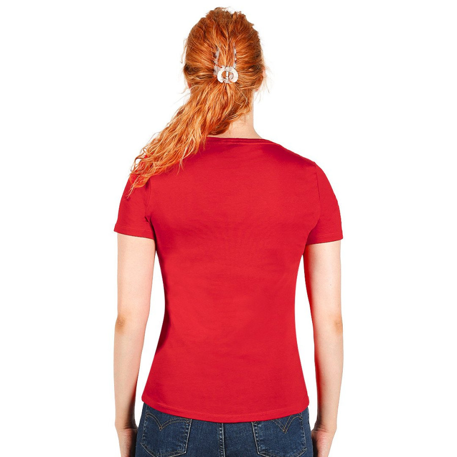 PREMIUM LADY 180, women`s t-shirt, 180 g/m2, red